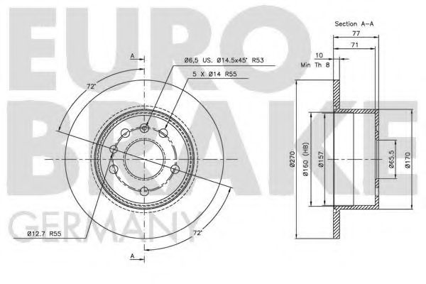 Disc frana 2