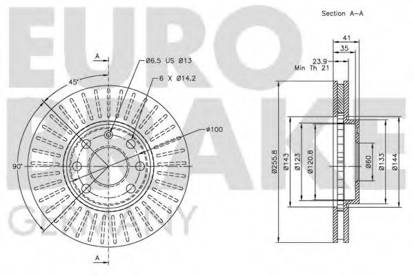 Disc frana 3