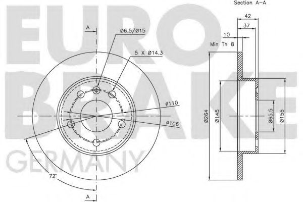 Disc frana 3
