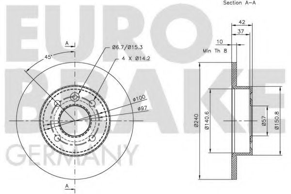 Disc frana 3