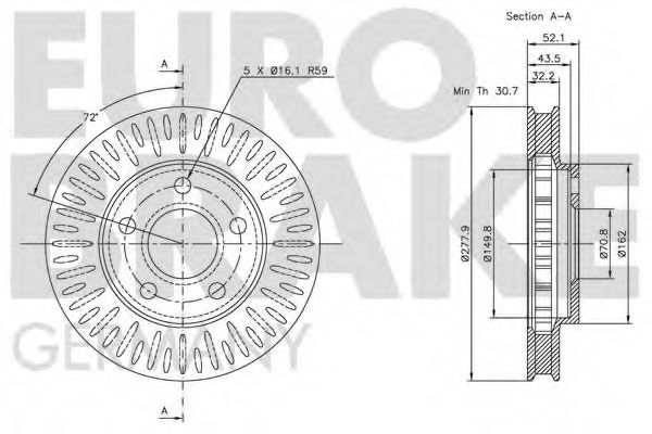 Disc frana 2
