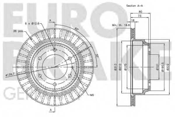 Disc frana 3