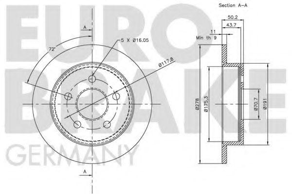 Disc frana 3