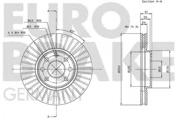 Disc frana 3