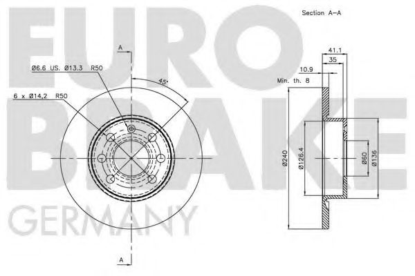 Disc frana 3
