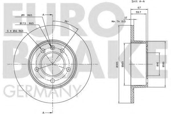 Disc frana 3