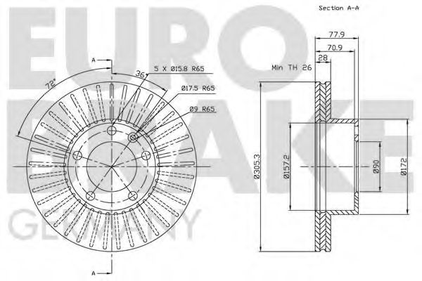 Disc frana 3