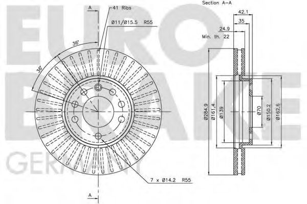 Disc frana 3