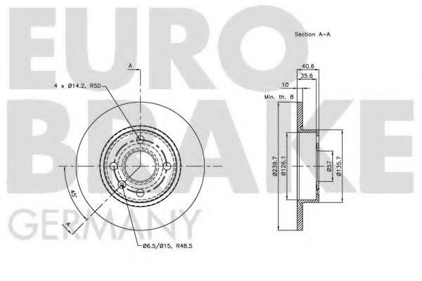 Disc frana 3