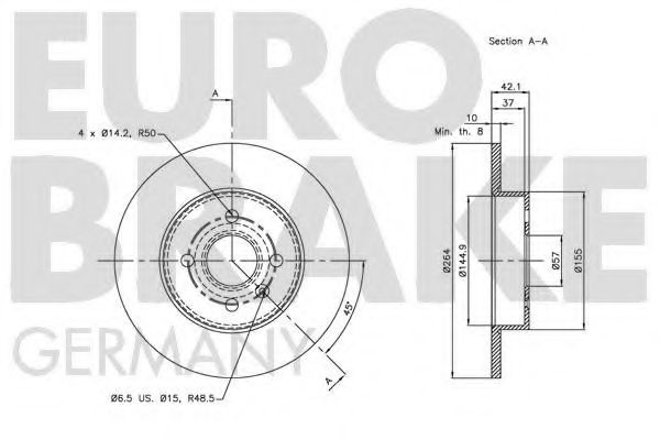 Disc frana 3