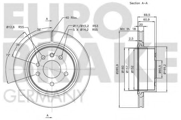 Disc frana 3