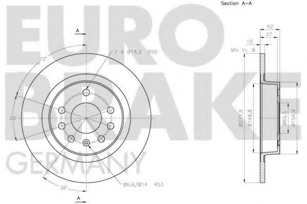Disc frana 3