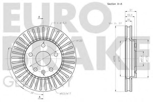 Disc frana 3