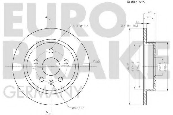 Disc frana 3