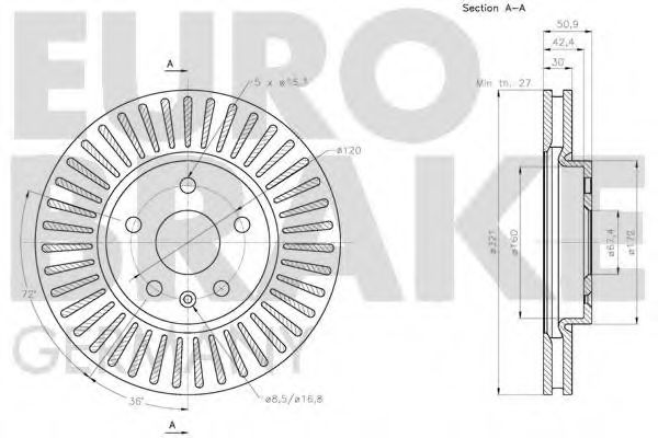 Disc frana 3