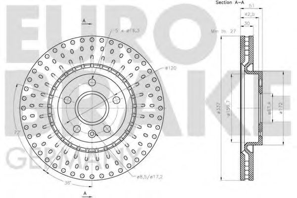 Disc frana 3