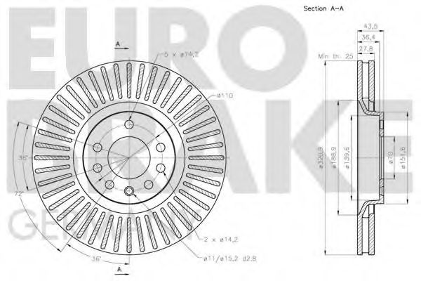 Disc frana 3