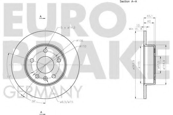 Disc frana 3
