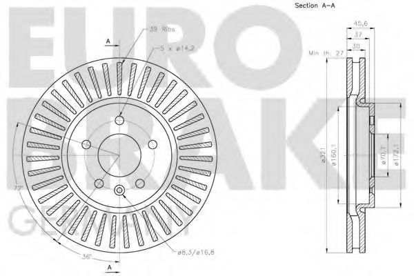 Disc frana 3