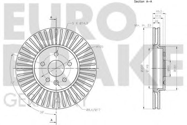 Disc frana 3
