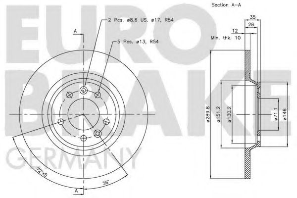 Disc frana 3
