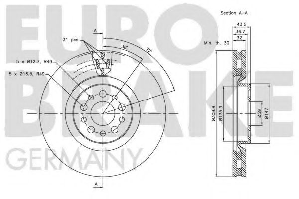 Disc frana 2