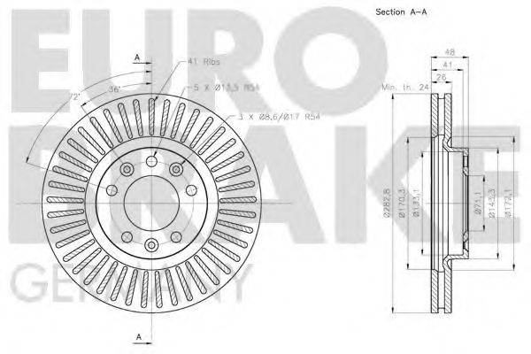 Disc frana 3