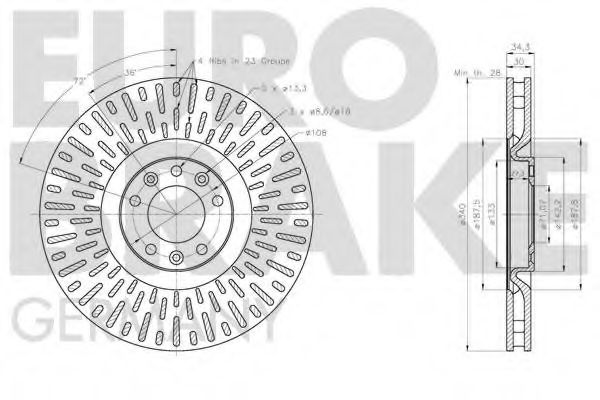 Disc frana 3