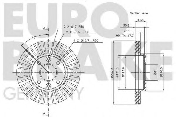 Disc frana 3