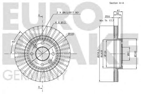 Disc frana 3