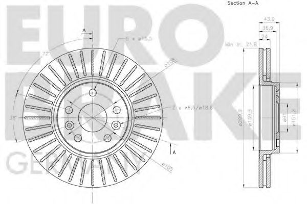 Disc frana 3