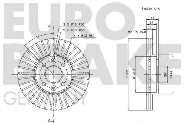 Disc frana 3