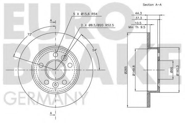 Disc frana 2