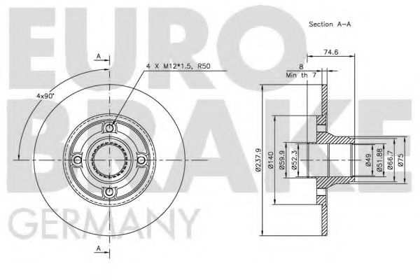 Disc frana 2