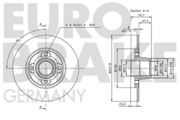 Disc frana 2