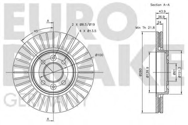 Disc frana 3
