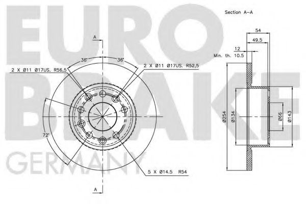 Disc frana 2