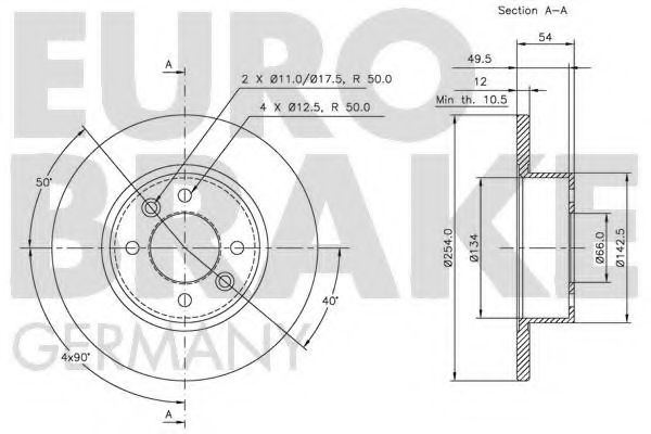Disc frana 2