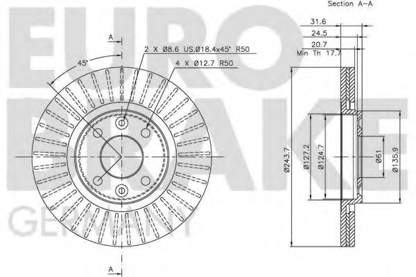 Disc frana 2