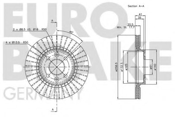 Disc frana 2