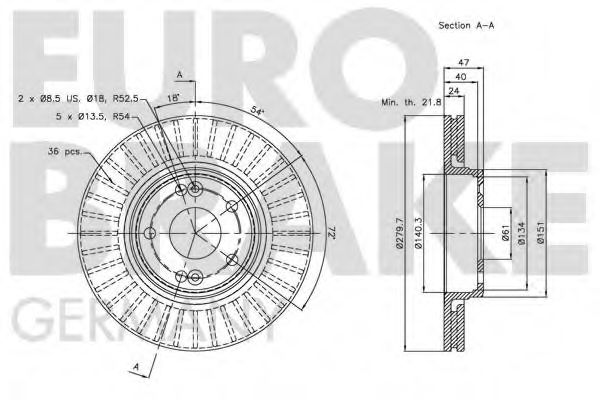Disc frana 3