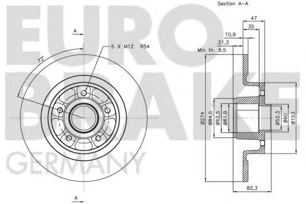 Disc frana 2