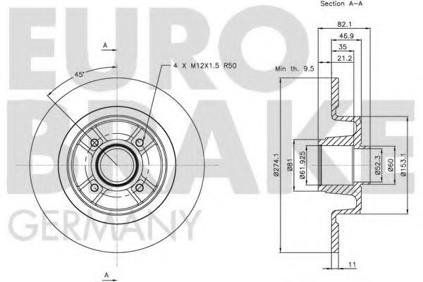 Disc frana 3