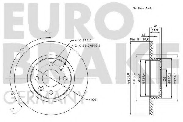 Disc frana 3