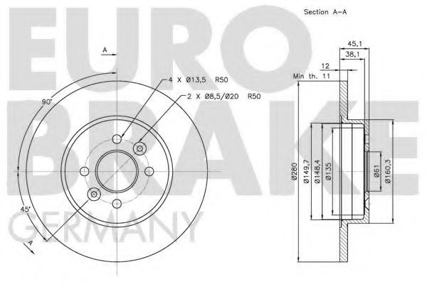 Disc frana 2