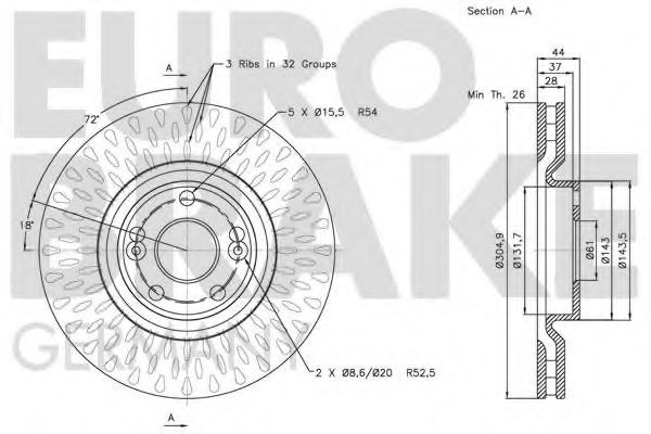 Disc frana 2