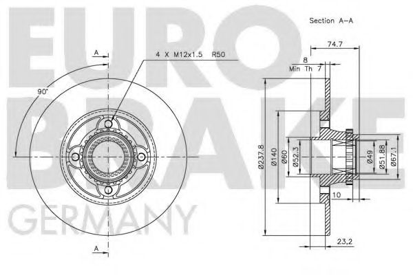 Disc frana 2