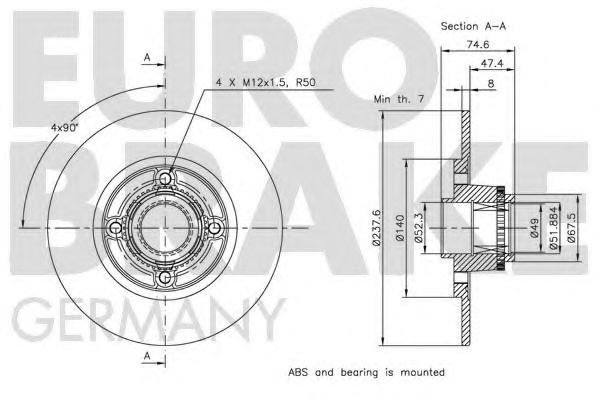 Disc frana 2