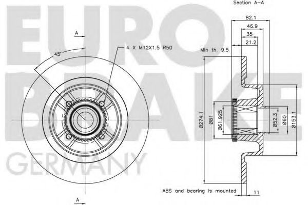 Disc frana 3