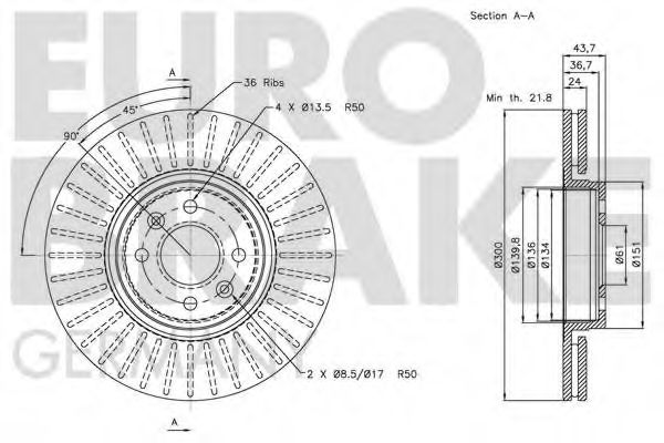Disc frana 3